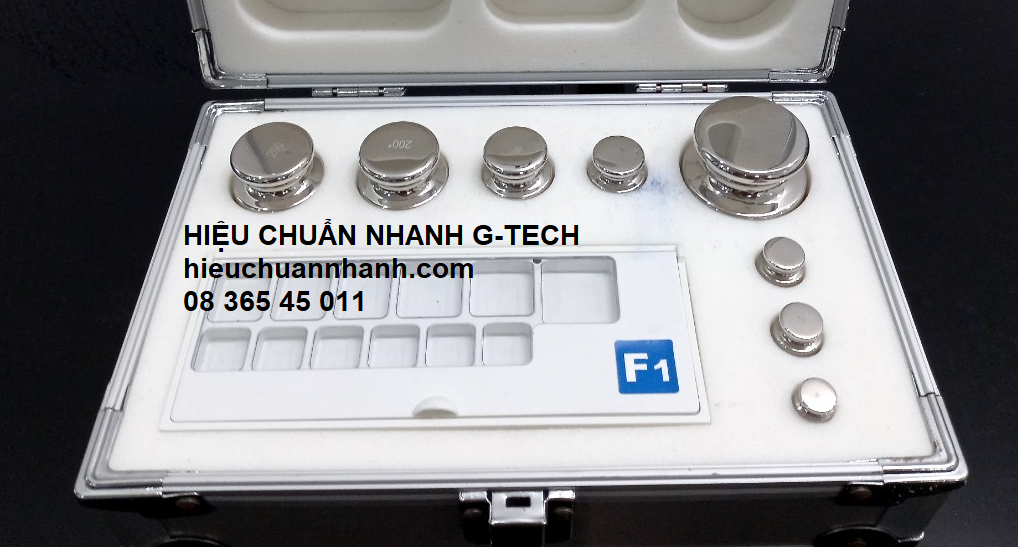 Hiệu chuẩn Bộ quả cân chuẩn/ Standard Weight Set E2, F1, M1, M2. Dịch vụ nhanh