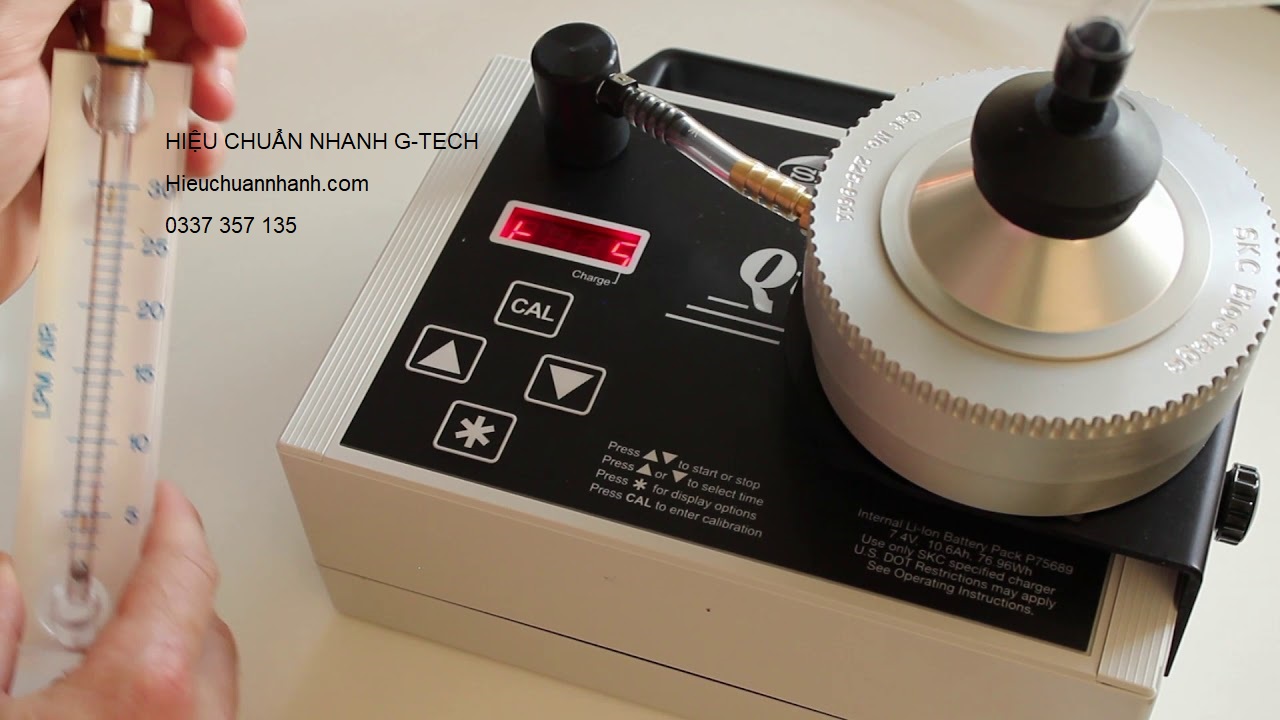 Hiệu Chuẩn Bơm Hút Mẫu Khí/ Lưu Lượng/ Flow Meter. Dịch vụ nhanh