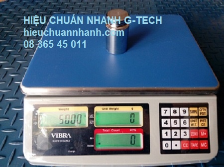 Hiệu chuẩn cân đếm điện tử/ Counter Scale. Dịch vụ nhanh, giá rẻ