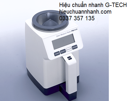 Hiệu chuẩn cân sấy ẩm/Moisture Tester	KETT PM-410- DV Hiệu chuẩn nhanh G-TECH