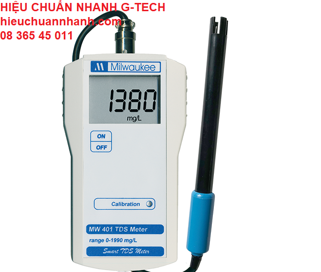 Hiệu chuẩn máy đo Chất rắn hòa tan TDS- Hiệu chuẩn nhanh G-TECH