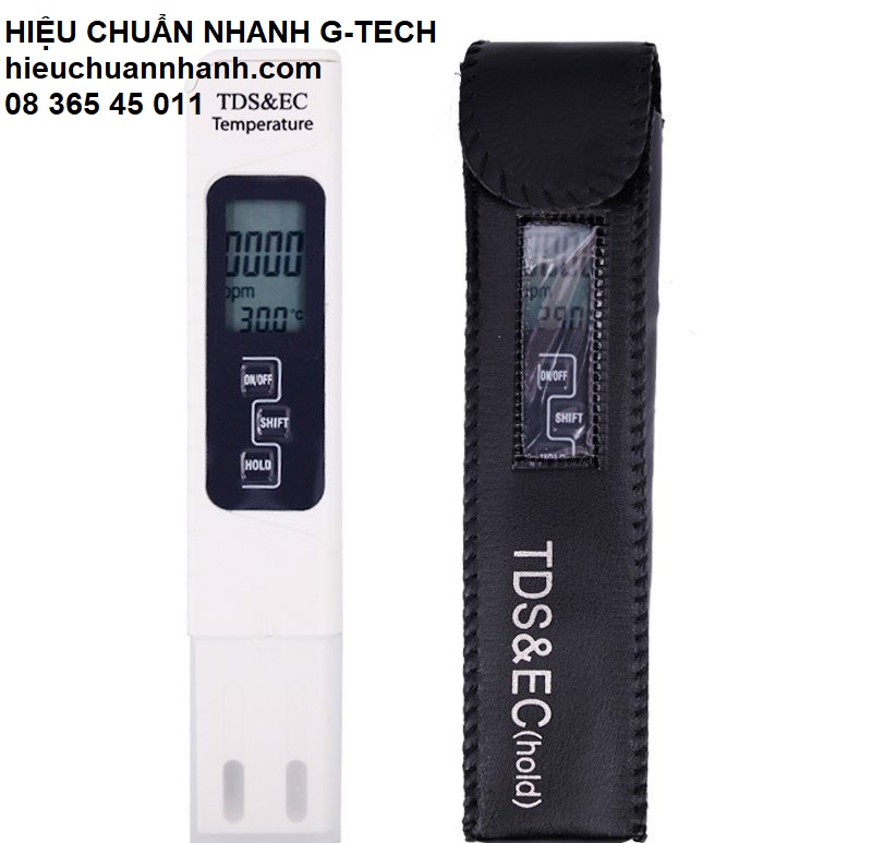 Hiệu chuẩn máy đo Chất rắn hòa tan TDS- Hiệu chuẩn nhanh G-TECH