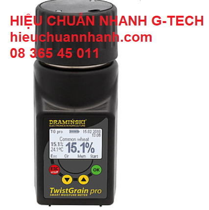 Hiệu chuẩn máy đo độ ẩm cho nông sản DRAMINSKI- Dịch vụ nhanh giá rẻ