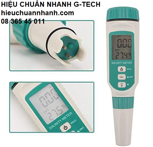 Hiệu chuẩn máy đo độ mặn- Hiệu chuẩn nhanh G-TECH