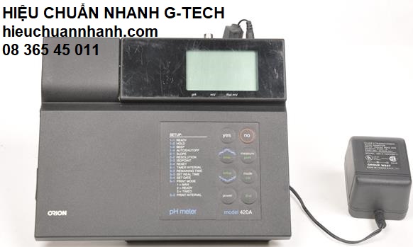 Hiệu chuẩn máy đo độ pH các hãng- Hiệu chuẩn nhanh G-TECH