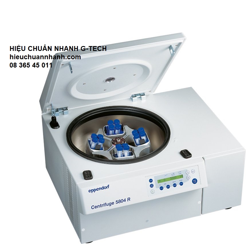 Hiệu chuẩn máy ly tâm/ Centrifuge EPPENDORF 5804R- Hiệu chuẩn nhanh
