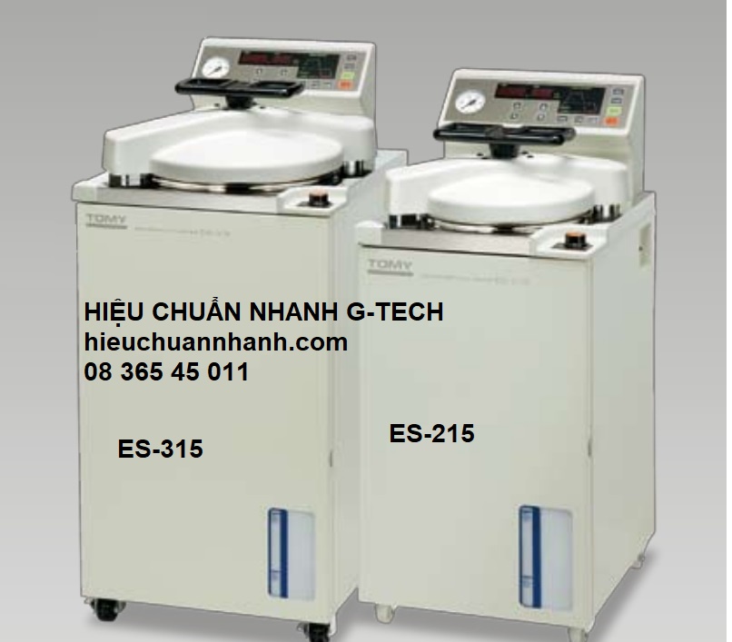 Hiệu chuẩn nồi hấp tiệt trùng TOMY ES-315/ ES-215/ Autoclave- Hiệu chuẩn nhanh