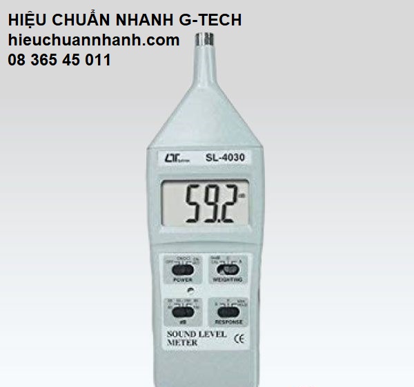 Hiệu chuẩn thiết bị đo độ ồn, âm thanh/ Sound Level Meter HÃNG LUTRON