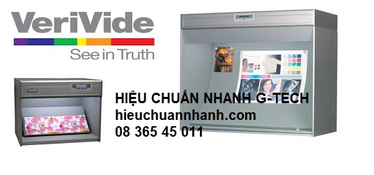 Hiệu chuẩn tủ so màu/ Lightbox Hãng Verivide- Hiệu chuẩn G-TECH
