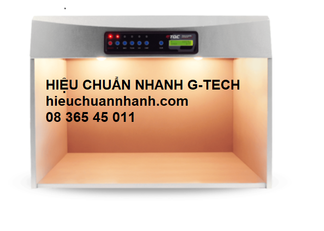 Hiệu chuẩn Tủ soi màu vải Hãng TQCSheen- Hiệu chuẩn G-TECH