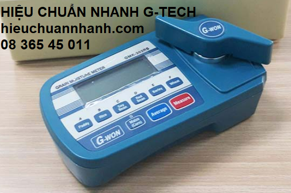 Hiệu chuẩn máy đo độ ẩm cho nông sản, ngũ cốc hãng G-WON- Dịch vụ nhanh giá rẻ