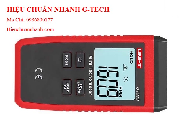 Hiệu chuẩn máy đo tốc độ vòng quay UNI-T UT373 (99999RPM).Hiệu chuẩn nhanh G-tech