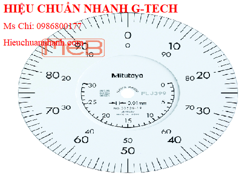 Hiệu chuẩn đồng hồ so cơ khí MITUTOYO 3052A-19 (30mm, 0.01mm).Hiệu chuẩn nhanh G-tech