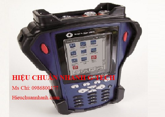 Hiệu chuẩn máy phân tích rung động và cân bằng động Brüel & Kjær VIBROTEST 80.Hiệu chuẩn nhanh G-tech