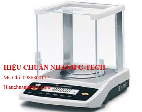 Hiệu chuẩn cân phân tích 4 số lẻ ( 60g x 0.0001g) Practum 64-1S, Sartorius.Hiệu chuẩn nhanh G-tech