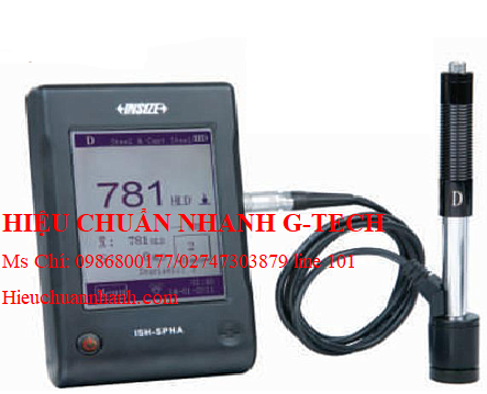 Hiệu chuẩn máy đo độ cứng cầm tay INSIZE ISH-SPHA.Hiệu chuẩn nhanh G-tech