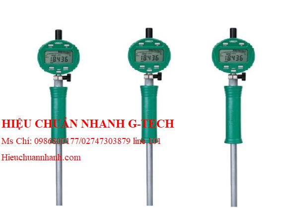  Hiệu chuẩn đồng hồ đo lỗ điện tử (cho dạng lỗ nhỏ) INSIZE 2152-18 (10-18.5mm - 0.002mm/0.0001").Hiệu chuẩn nhanh G-tech