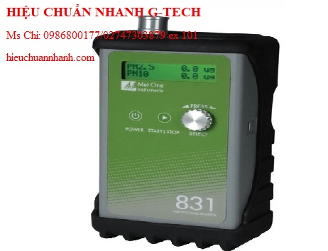 Phân Phối Máy Đo Nồng Độ Bụi, Model: AEROCET-831 Kèm Hiệu Chuẩn.Hiệu Chuẩn Nhanh G-tech