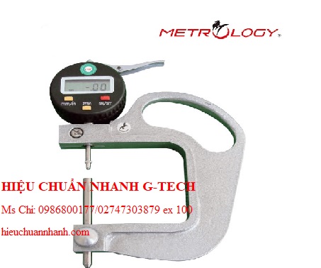 Phân Phối Đồng Hồ Đo Độ Dày (Họng Sâu L: 62.5mm ), Model: ET-9002GI Kèm Hiệu Chuẩn