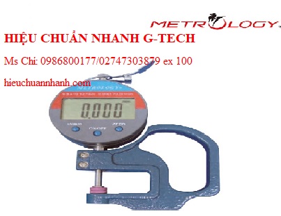 Phân Phối Đồng Hồ Đo Độ Dày (Họng Sâu L: 30mm ), Model: ET-9010HN Kèm  Hiệu Chuẩn