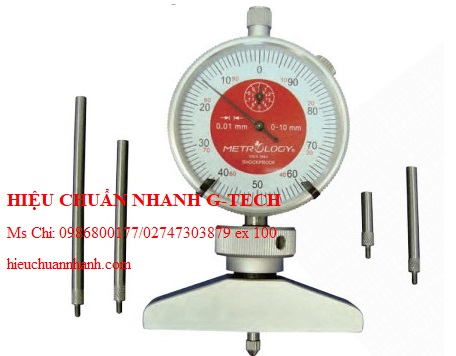 Phân Phân Đồng Hồ Đo Độ Sâu 0-200mm, Model: DD-9200 Kèm Hiệu Chuẩn