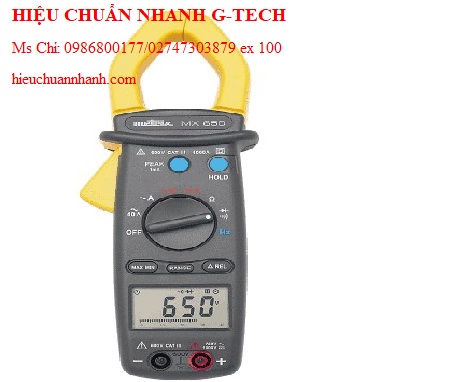 Phân Phối Kìm Vạn Năng, Model: MX 650 Kèm Hiệu Chuẩn 