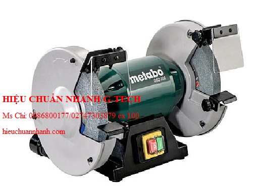 Hiệu chuẩn máy mài để bàn METABO DSD 200 (380-415 V / 50 Hz). Hiệu chuẩn nhanh G-tech