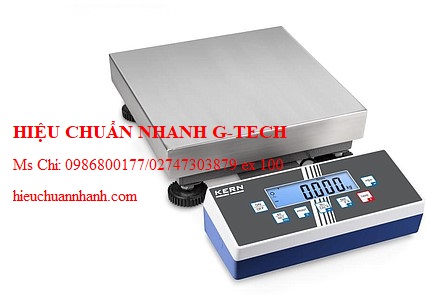 Hiệu chuẩn cân sàn KERN EOC 30K-4S (15kg|35kg, 500mg|1000mg). Hiệu chuẩn nhanh G-tech