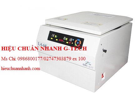 Hiệu chuẩn máy ly tâm để bàn Kecheng L4-6K (6500rpm). Hiệu chuẩn nhanh G-tech
