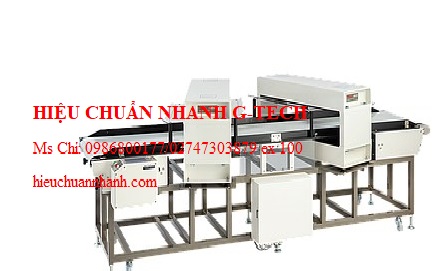 Hiệu chuẩn  máy dò kim loại dạng băng tải SANKO SC1-600W (Đầu đôi; 600mm; 25m/phút). Hiệu chuẩn đạt tiêu chuẩn ISO/IEC 17025:2017