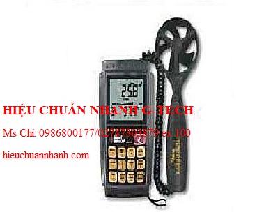 Hiệu chuẩn máy đo tốc đô, lưu lượng, nhiệt độ gió SmartSensor AR856. Hiệu chuẩn nhanh G-tech