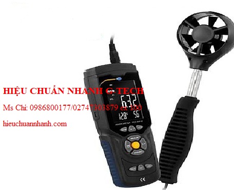 Hiệu chuẩn máy đo tốc độ gió đa năng PCE AM 45 (0,3~45,0 m/s). Hiệu chuẩn nhanh G-tech