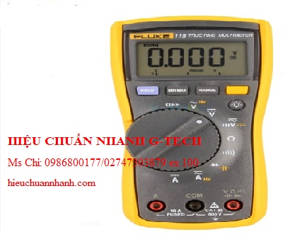 Hiệu chuẩn đồng hồ vạn năng FLUKE 115 (115/EM ESP, True RMS). Hiệu chuẩn nhanh G-tech