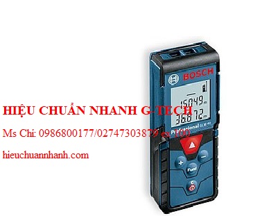 Hiệu chuẩn máy đo khoảng cách Bosch GLM 40 (40m) BOSCH GLM40. Hiệu chuẩn nhanh G-tech