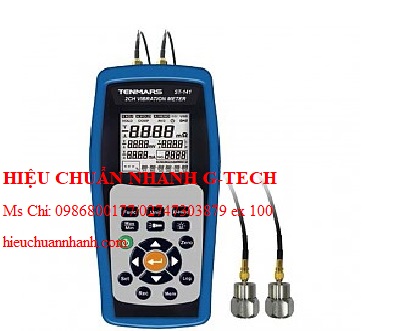  Hiệu chuẩn máy đo rung TENMARS ST-141D (2 kênh, ghi dữ liệu, USB). Hiệu chuẩn nhanh G-tech