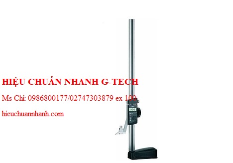 Hiệu chuẩn thước đo độ cao và vạch dấu Mahr 4426101DKS (814 SR, 0–600mm/0–24”; Giấy chứng nhận DAkkS). Hiệu chuẩn nhanh G-tech