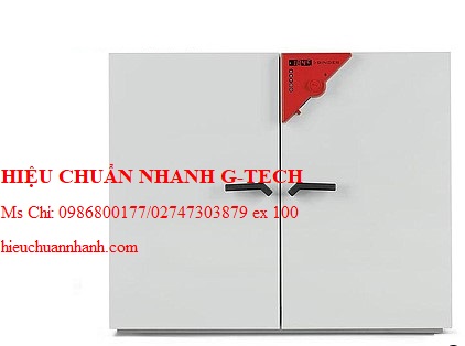  Hiệu chuẩn tủ ấm đối lưu cưỡng bức Binder BF400-230V (5°C ~ 100°C, 0.85kW). Hiệu chuẩn nhanh G-tech