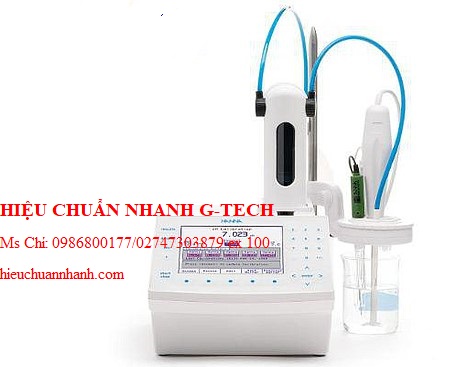 Hiệu chuẩn máy Chuẩn Độ Điện Thế Tự Động HANNA HI931-02. Hiệu chuẩn nhanh G-tech
