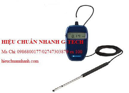Hiệu chuẩn  máy đo tốc độ gió, nhiệt độ Kanomax 6006 ( 20m/s, -20 đến 70°C). Hiệu chuẩn nhanh G-tech
