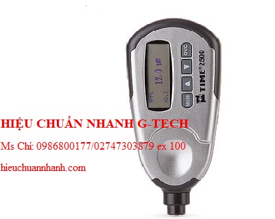  Hiệu chuẩn máy đo độ dày lớp phủ TIME 2501 (0~1250 μm; 0.1μm). Hiệu chuẩn nhanh G-tech