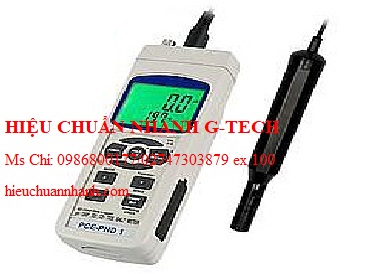 Hiệu chuẩn máy đo Oxy hòa tan PCE PHD 1-O2. Hiệu chuẩn nhanh G-tech