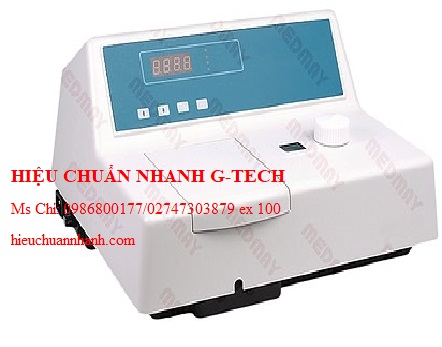Hiệu chuẩn máy quang phổ FLU Medmay MSPE033 (360~600nm; ±2nm). Hiệu chuẩn nhanh G-tech