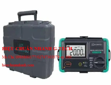 Hiệu chuẩn máy đo điện trở đất Kyoritsu 4105DL KYORITSU 4105DL. Hiệu chuẩn nhanh G-tech