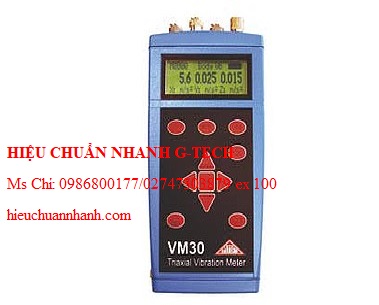 Hiệu chuẩn máy đo độ rung MMF VM30-H (100m/s, 6000 m/s², RMS, 3%). Hiệu chuẩn nhanh G-tech