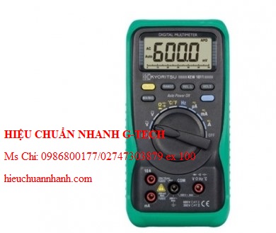 Hiệu chuẩn đồng hồ vạn năng Kyoritsu 1011. Hiệu chuẩn nhanh G-tech