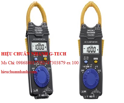 HIỆU CHUẨN  AMPE KÌM ĐO CÔNG SUẤT AC CM3286 – 50. HIỆU CHUẨN NHANH G-TECH