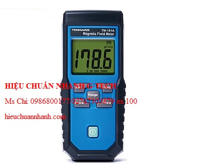   Hiệu chuẩn thiết bị đo điện từ trường TENMARS TM-191A (200/2000mG; ±2.5%; Single Axis). Hiệu chuẩn nhanh G-tech