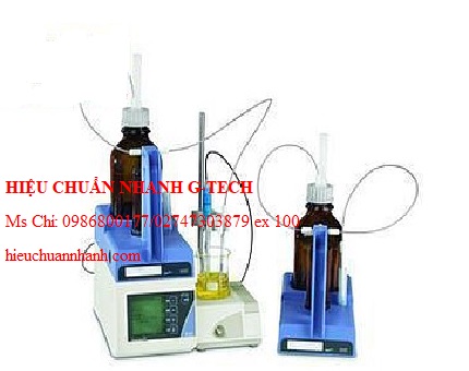 Hiệu chuẩn máy chuẩn độ điện thế tự động TitroLine® alpha plus. Hiệu chuẩn nhanh G-tech