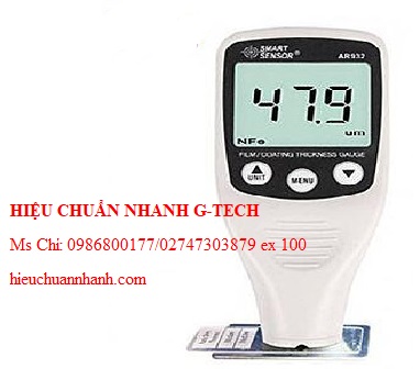 Hiệu chuẩn  máy đo độ dày lớp phủ SMARTSENSOR AR932 (từ tính và không từ tính). Hiệu chuẩn nhanh G-tech