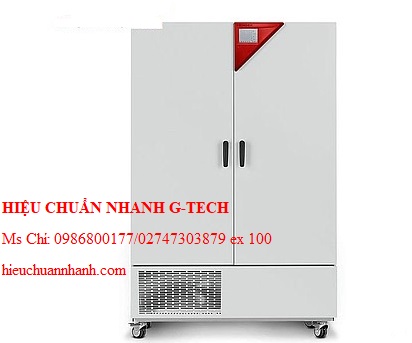  Hiệu chuẩn tủ vi khí hậu Binder KBFP720-230V (0°C ~ 70°C, 700l). Hiệu chuẩn nhanh G-tech